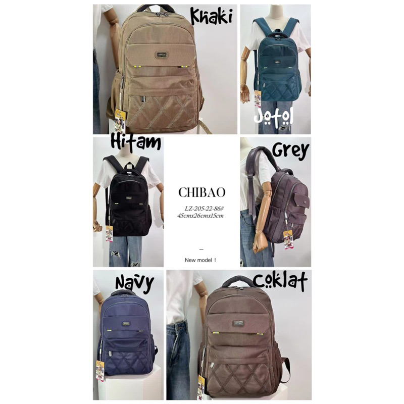 LZ205-86 IMPORTED CHIBAO WOMEN'S BACKPACK JUMBO SIZE | Shopee Singapore
