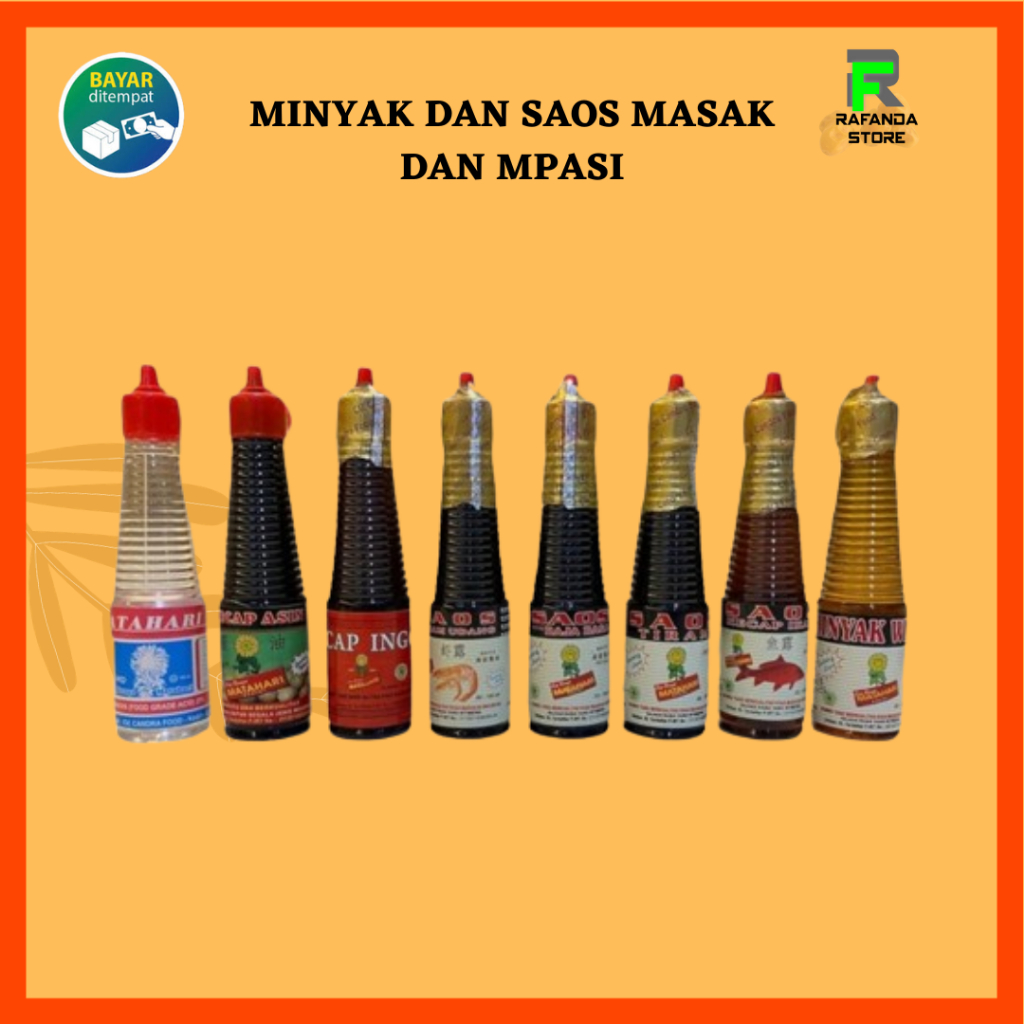 MATAHARI Sesame Oil, Flavored King Sauce, Fish Soy Sauce, Oyster Sauce
