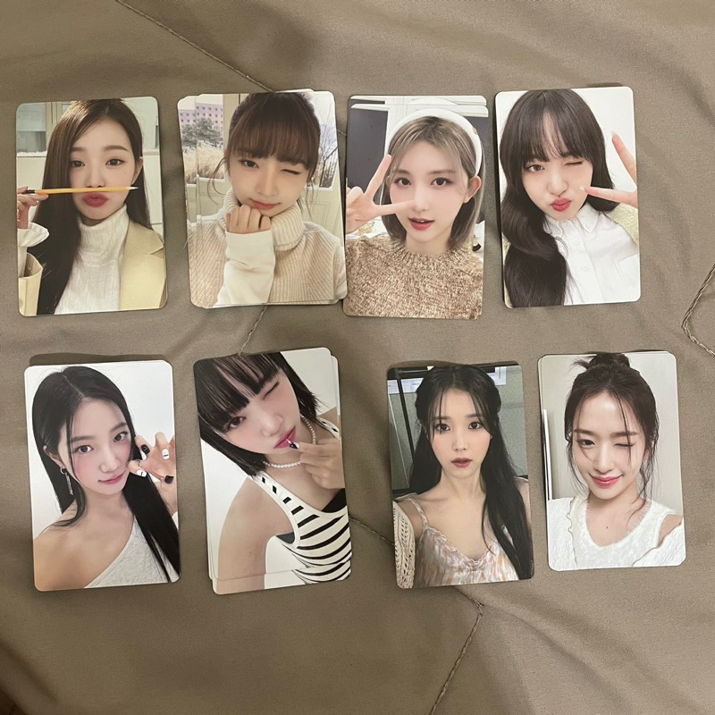 Official PHOTOCHARD Yujin Gaeul Rei Wonyoung Liz IVE Chaewon Sakura ...