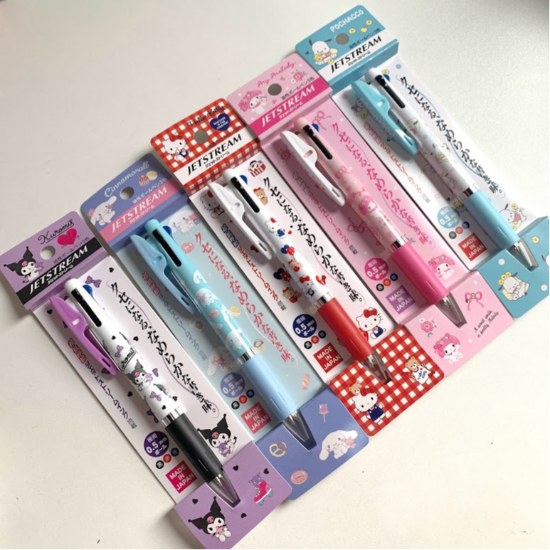 Pen Jetstream Pen Sanrio Japan Japan Character Hello Kitty Cinnamorrol ...