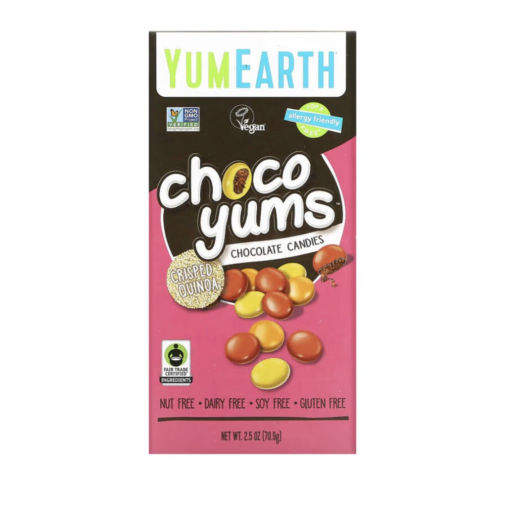 Yumearth Choco Yums Chocolate Candies Crisped Quinoa 70.9g | Shopee ...