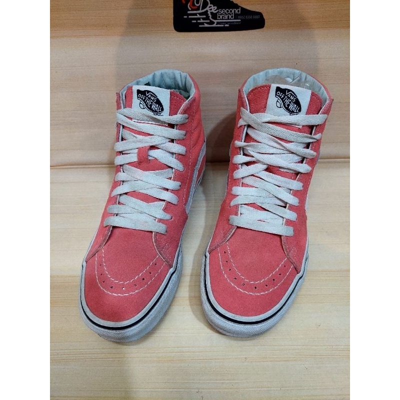 pink vans skate hi