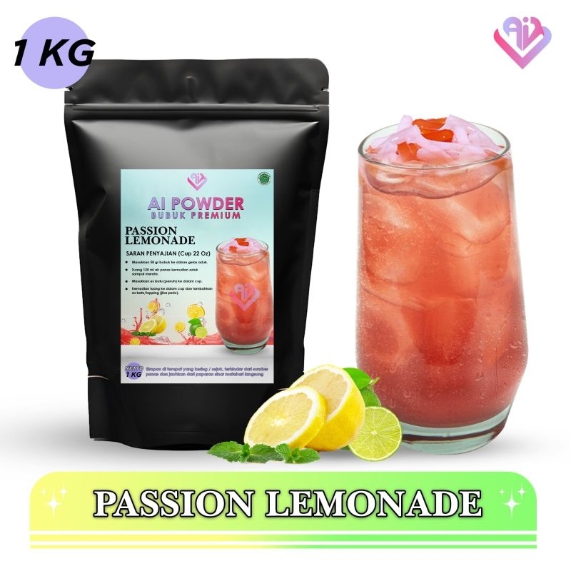Passion Lemonade The Best Instant Premium Drink Powder 1Kg | Shopee ...