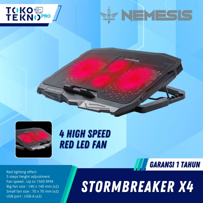 NYK Nemesis X4 / X-4 Stormbreaker Cooling Pad
