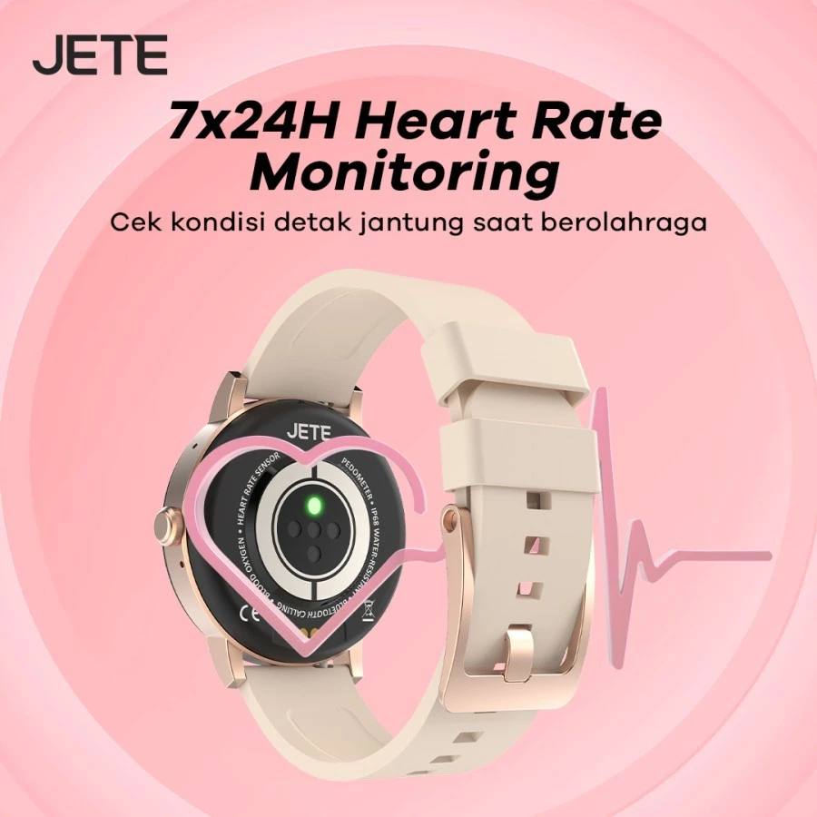 Smartwatch JETE Aura Sport Mode 100+ with IP67 Wireless Charging - Garansi Resmi (RTL) - Gambar 4