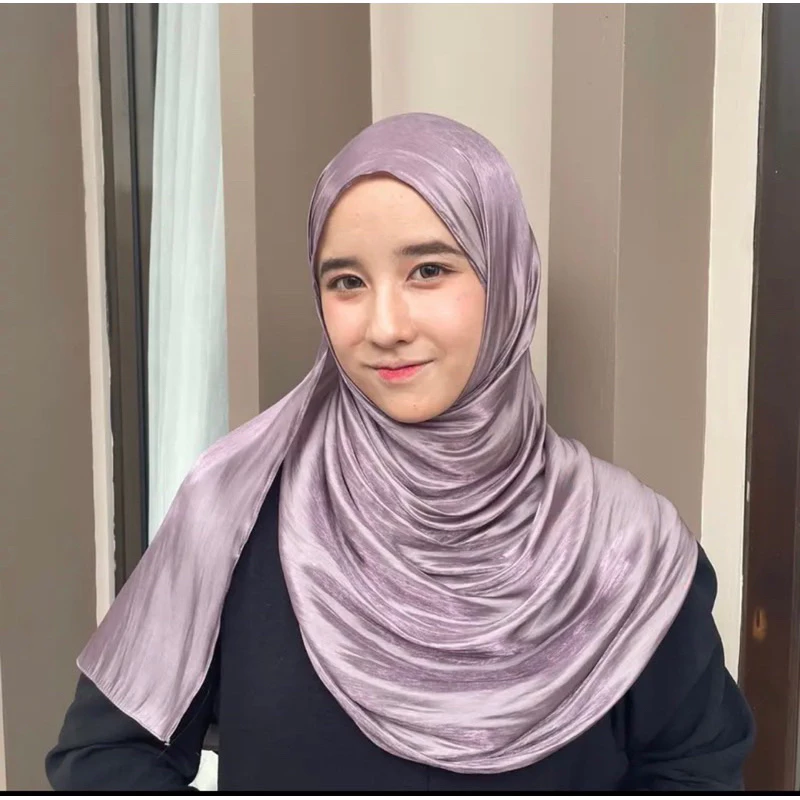 PASHMINA SHIMMER SILK / PASHMINA SILK / HIJAB PASHMINA SHIMMER - Gambar 3
