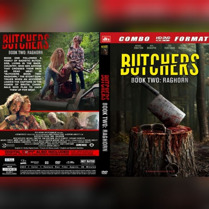 Butchers BOOK TWO RAGHORN Horror Movie Cassette [2024] | Shopee Singapore