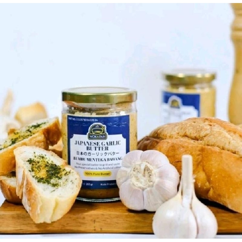 Wok & PAN JAPANESE GARLIC BUTTER 205g | Shopee Singapore