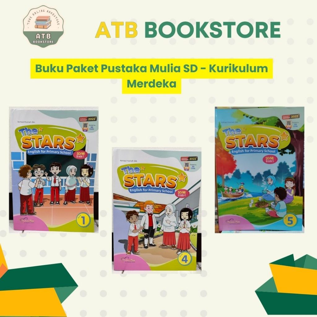 The Stars English for Primary School Class 1, 2, 3, 4, 5, 6 SD/MI ...