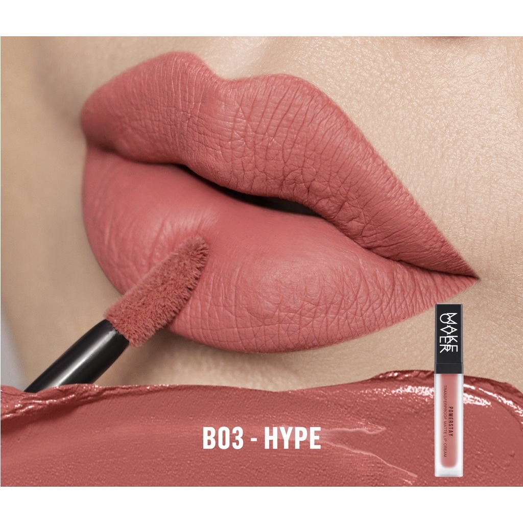 MAKE OVER Powerstay Transferproof Matte Lip Cream - Lipstick