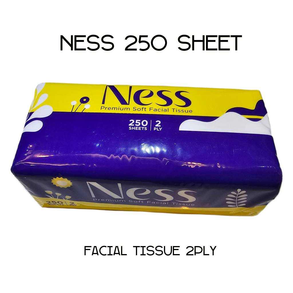 [ BAL ] Tissue Tisu NESS 250 sheet 2ply facial tissue ( ISI 40 ) - Gambar 3