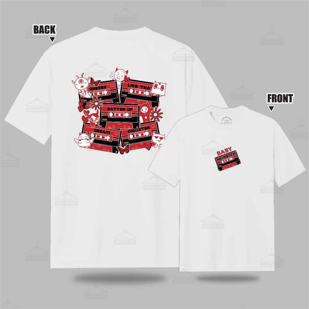 BABYMONSTER SEE YOU THERE T-SHIRT 2024 | REGULAR SIZE | OVERSIZE