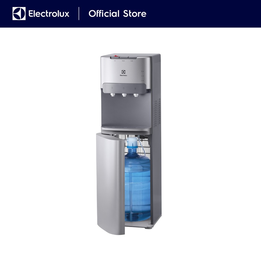 JABODETABEK - Electrolux Dispenser Air Galon Bawah Silver - Child Lock- Kompresor R600 Ramah Lingkungan - Air Sedingin Kulkas - EDBMFDXSF - Gambar 3