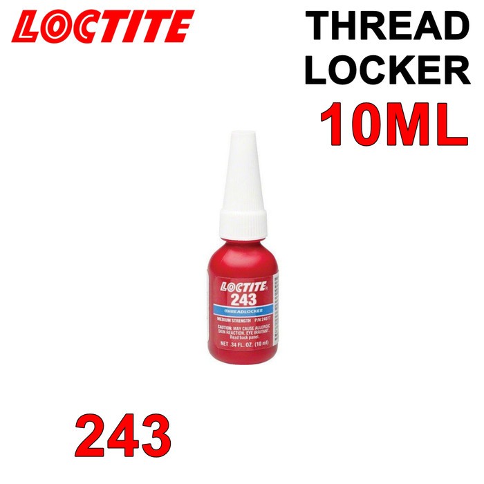 Henkel LOCTITE 243 THREADLOCKER Bolt Glue 10ML - LOCTITE 243 10ML Bolt ...