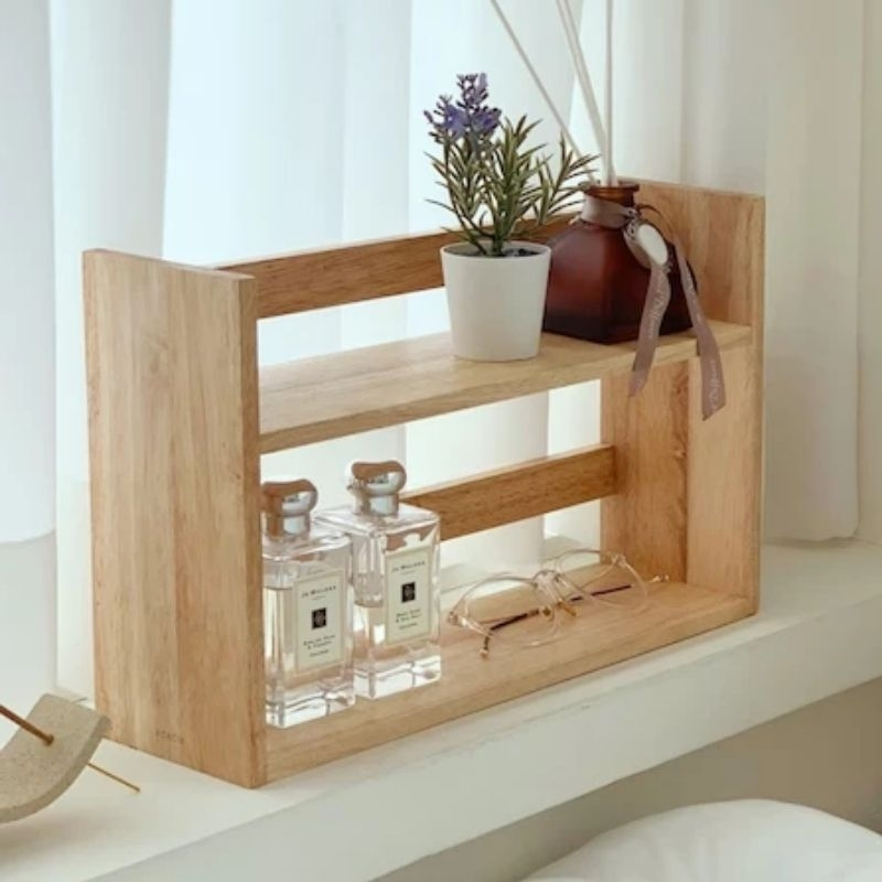 Tiered spice rack / sugar tea coffee jar rack / kitchen spice bottle ...