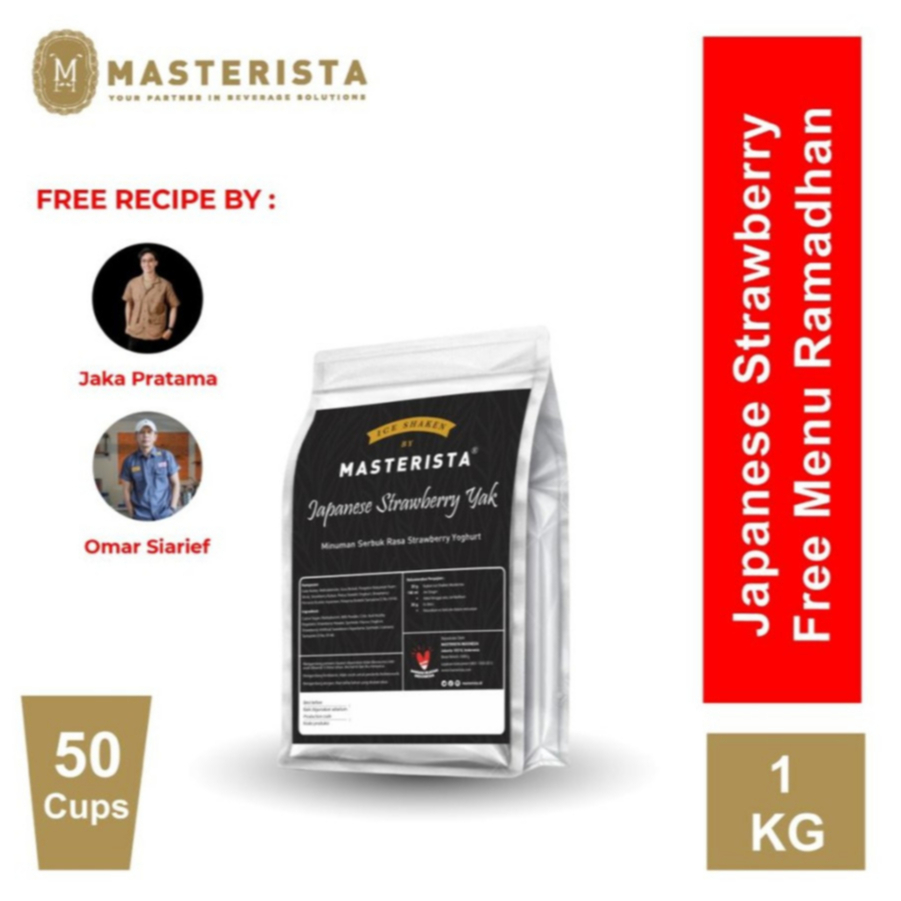 Masterista Japanese Strawberry Drink Powder 1kg Japanese Strawberry ...