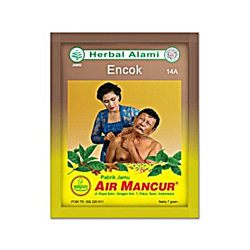 Air Mancur Jamu Serbuk Encok 10x7gr - Meredakan Pegal Linu - Gambar 3
