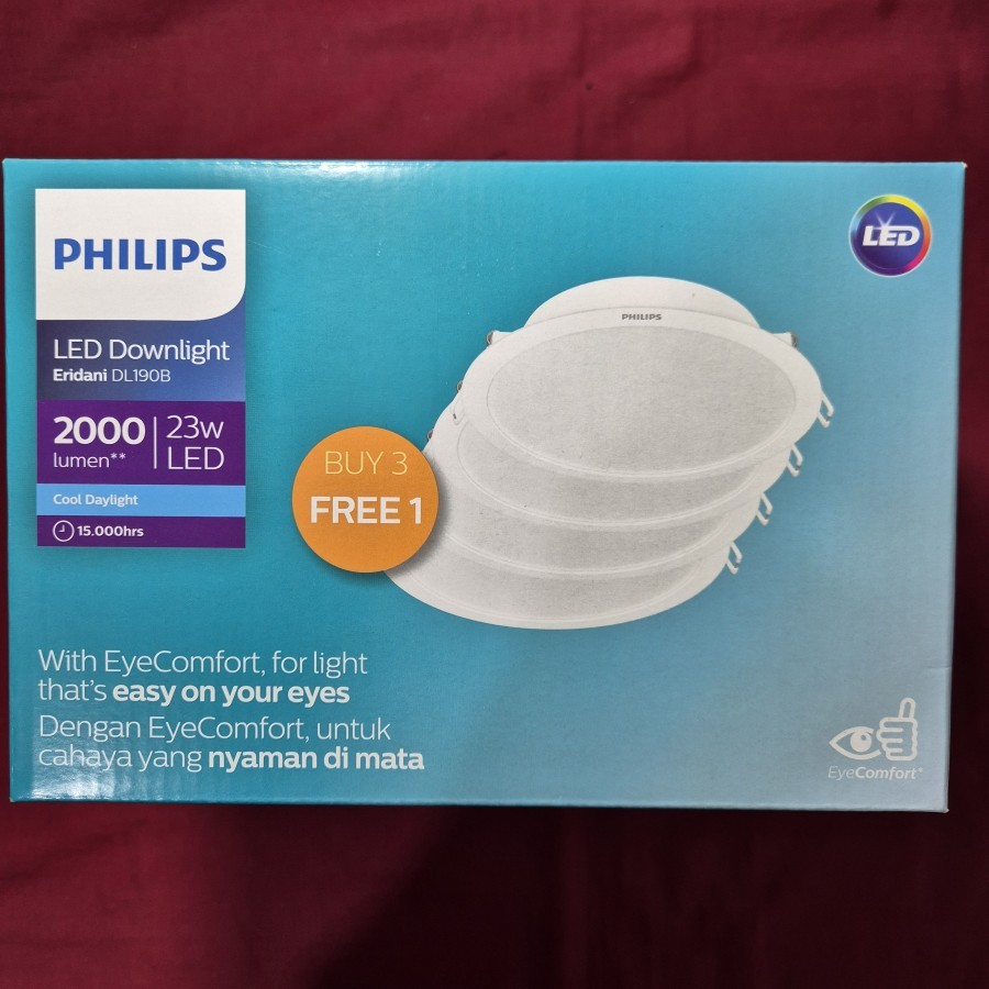 DL190B 23W IB InBow LED Panel DownLight Package 3 Get 1 Free Eridani ...