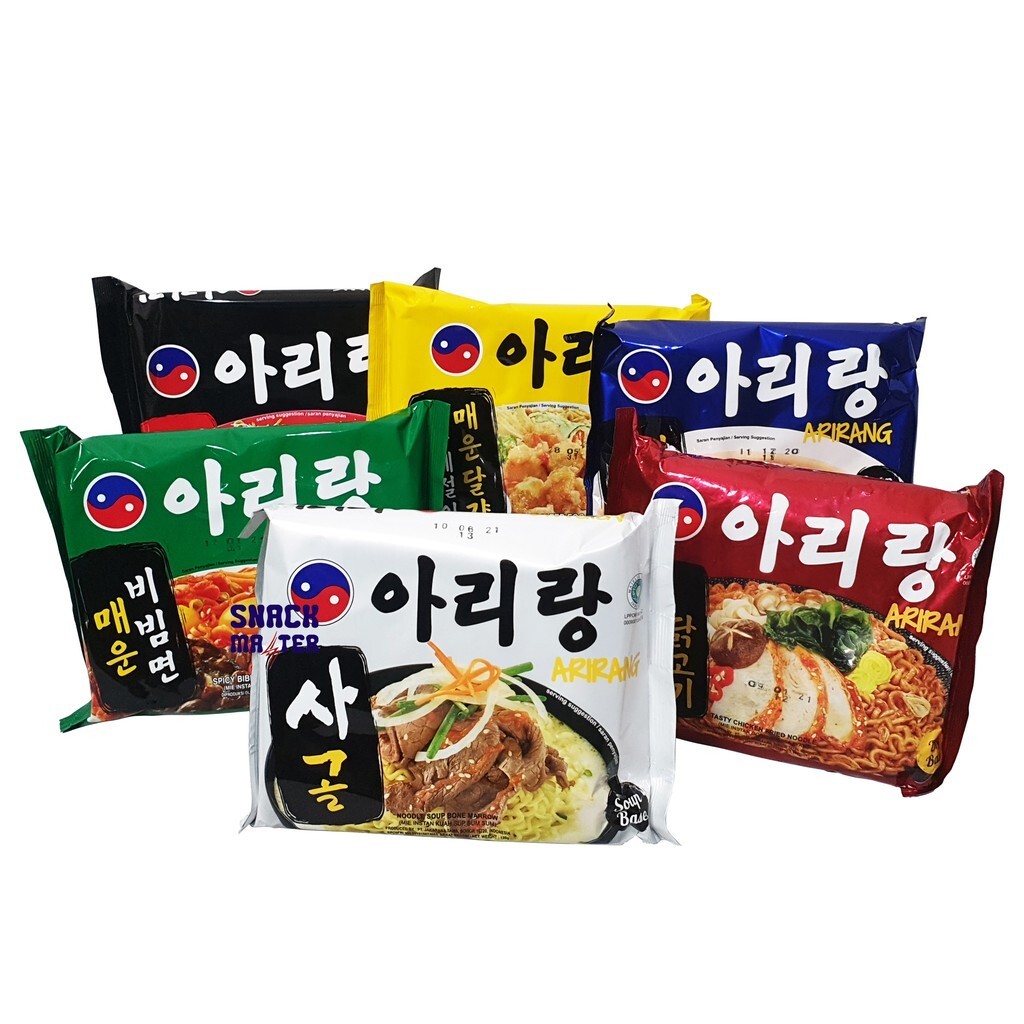 mie Instant Noodle/ KoreanArirang Korean Ramyun/ Spicy Fried Ramyeon ...
