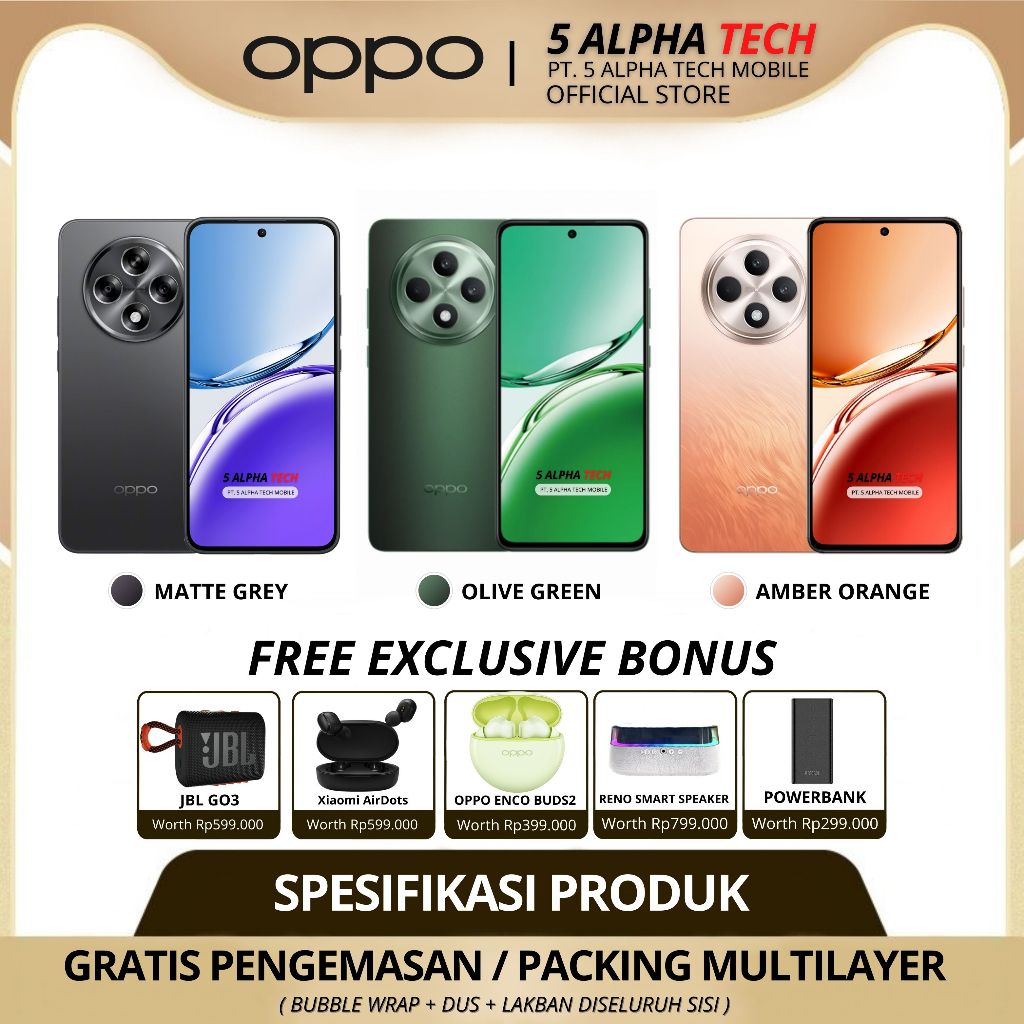 OPPO Reno 12F 12/512GB ( +12GB Extended Ram ) Garansi Resmi Oppo - Gambar 2