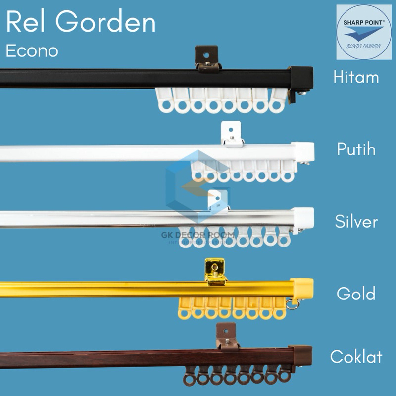 Curtain Rail/Premium Color Box Rail Shopee Singapore