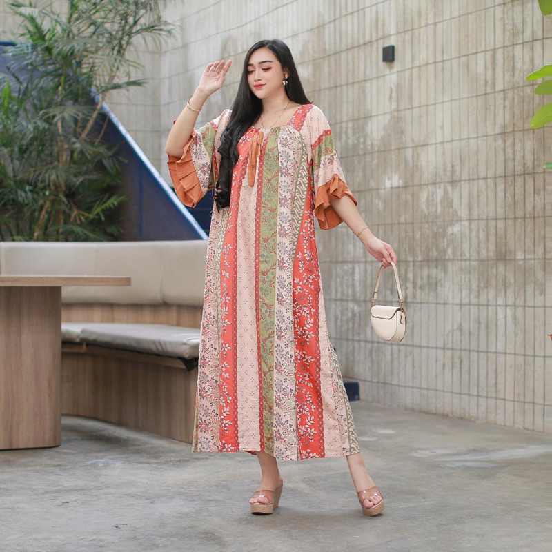 (Jessa) Fateena Daster Ld 130 Pj 120 | Shopee Singapore