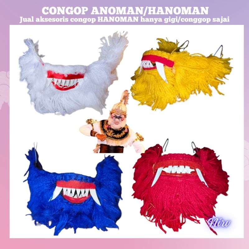 Support hanoman/hanoman teeth | Shopee Singapore