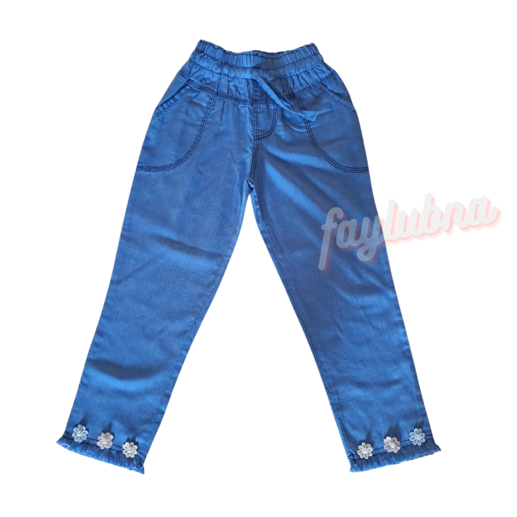 Baggy PANTS For Children JEANS 4-16 Years/JEANS For Girls/JEANS For ...