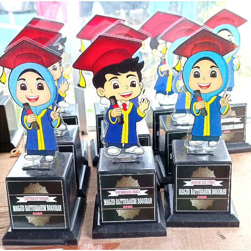 Graduation Trophy Plastic Graduation Trophy | Shopee Singapore