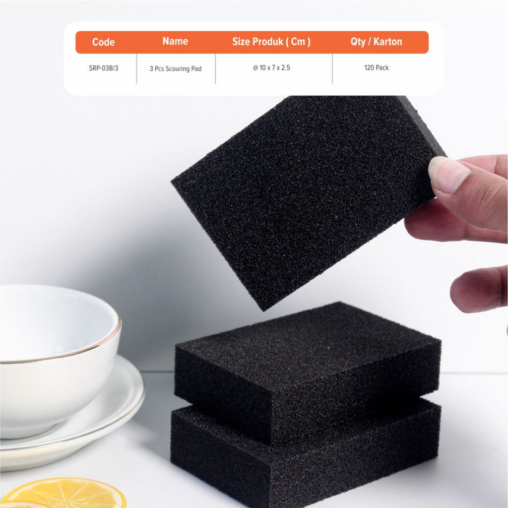 CaTalina Scouring Pad Spons Pembersih Serbaguna - Gambar 4