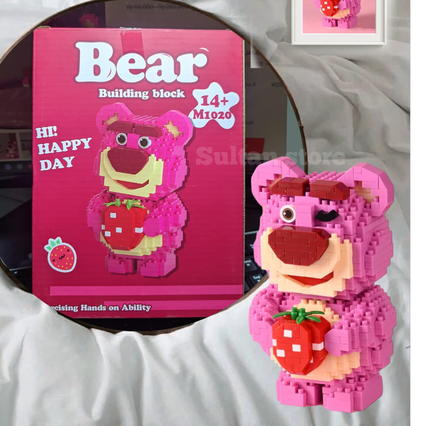 Lotso Educational Building Blocks Toys Cartoon Characters DIY 3D Puzzle ...