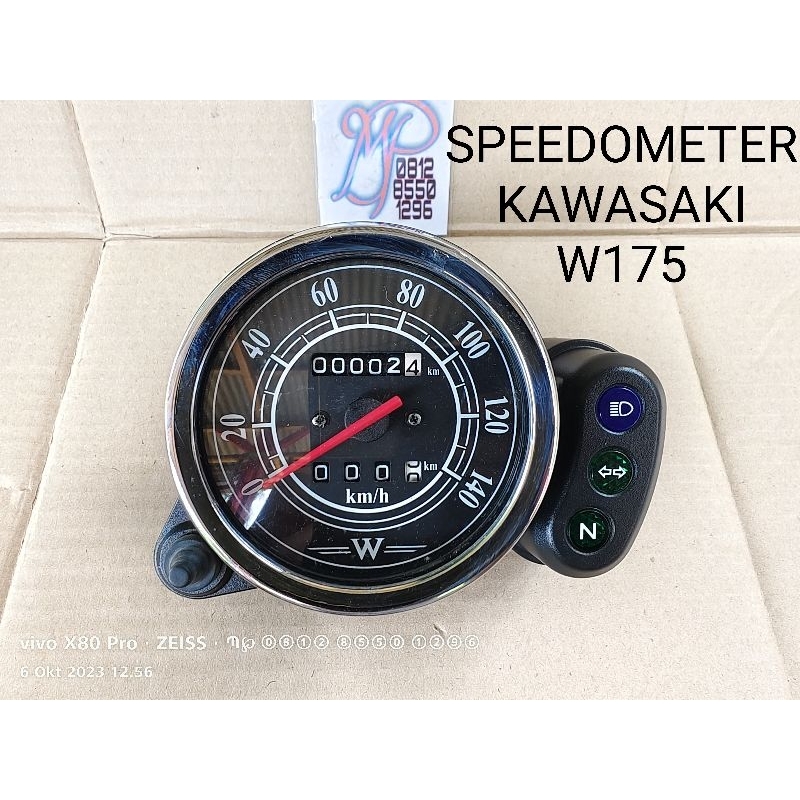 Original Kawasaki W175 W 175 Kilometer Speedometer | Shopee Singapore