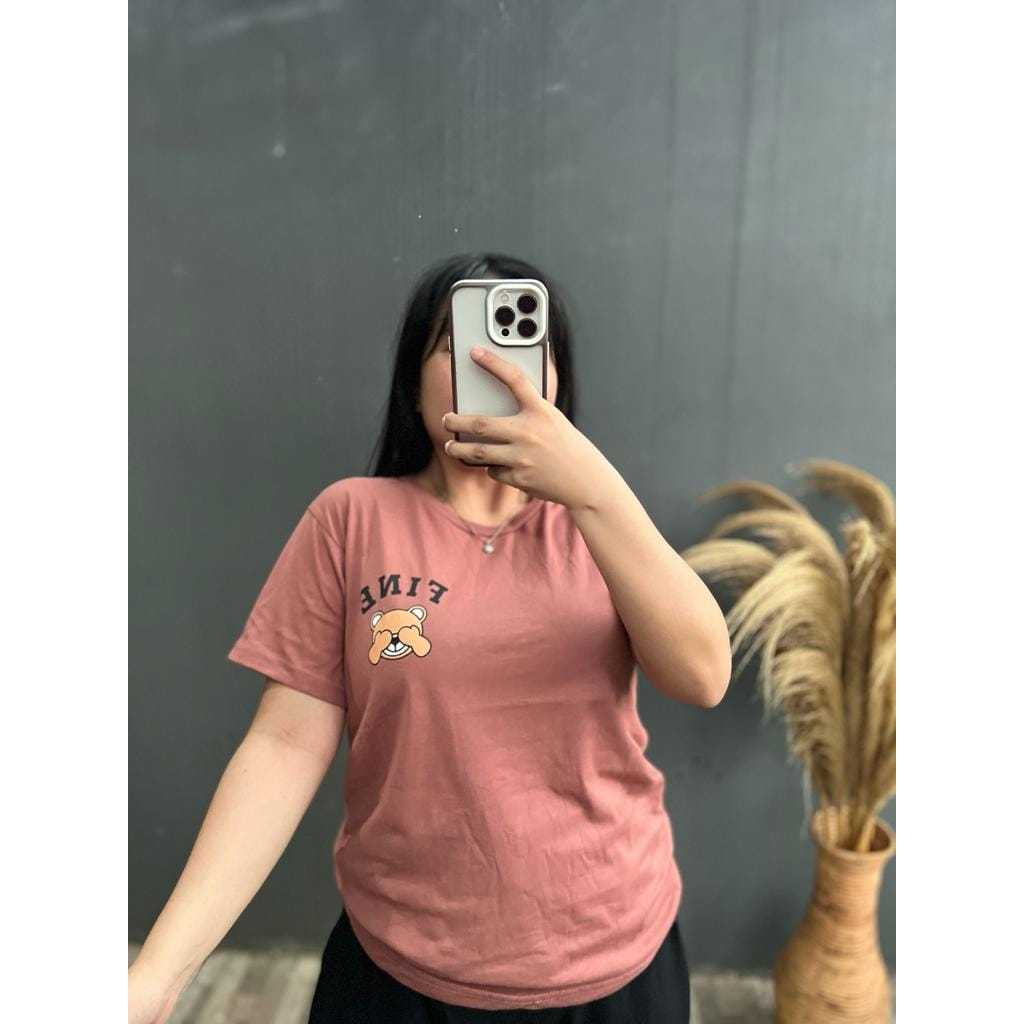 HITAM Fine T Shirt Tumblr TEE SHIRT OVERSIZE DUSTY ROSE BLUE Black BEIGE Tumblr TEE Korean STYLE Shopee Singapore