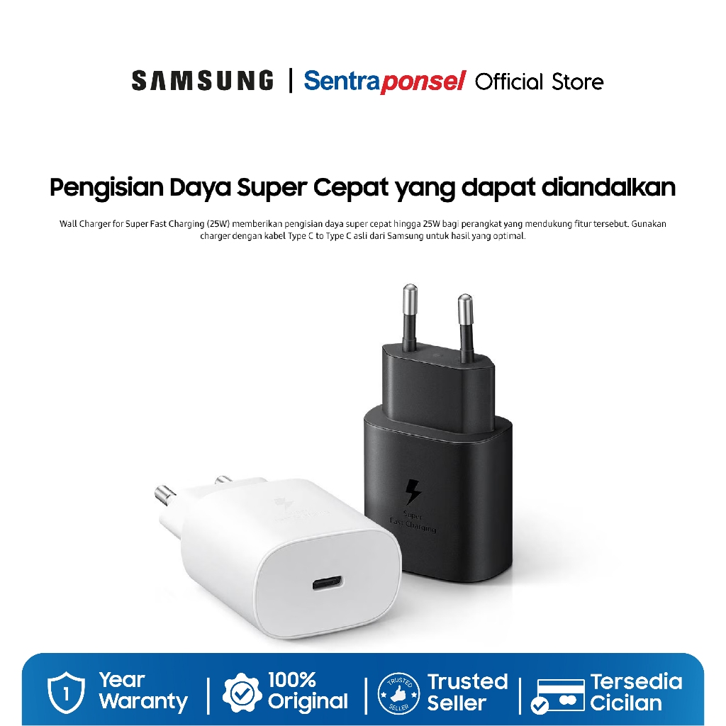 Samsung Travel Adapter 25W (Tanpa Kabel) - Gambar 3