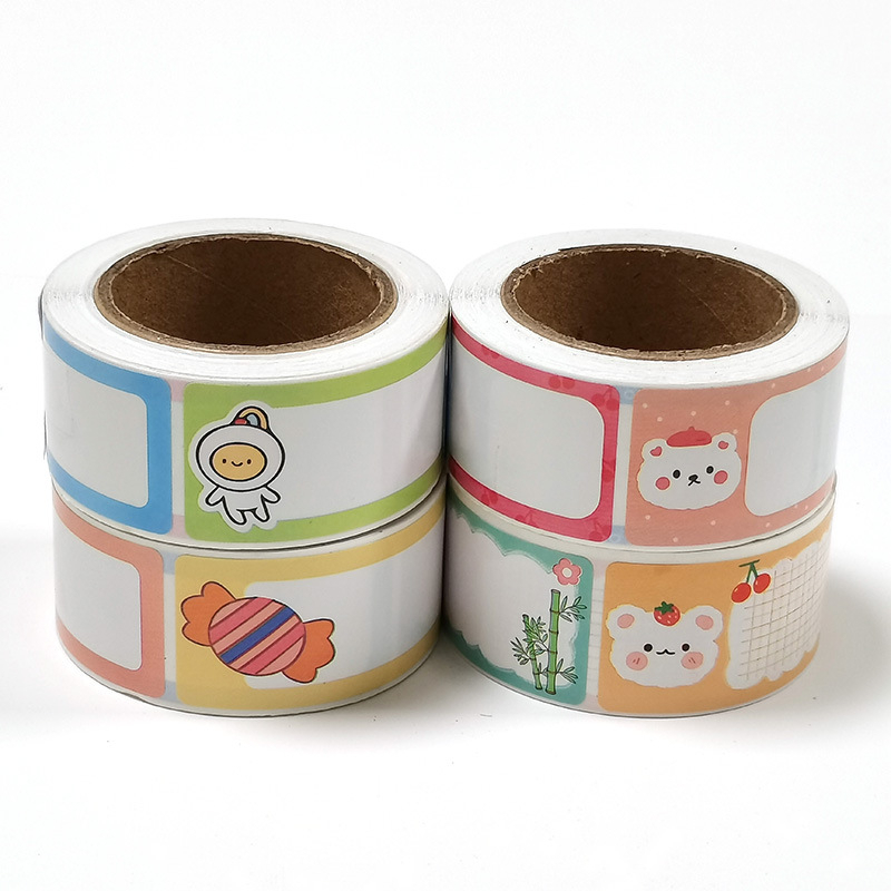 1 Roll (120 pcs) School Children's Name Stickers/ stationery name ...