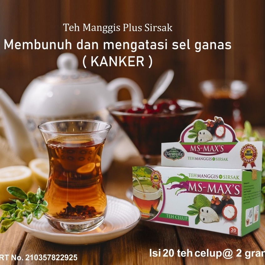MS MAXS Tea Bags, CANCER MEDICINE, extra soursop leaves plus extra ...