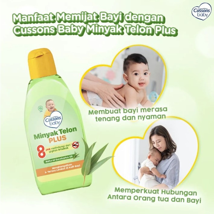 mommynme cussons baby telon oil plus 30ml 60ml 90ml 150ml - Gambar 3