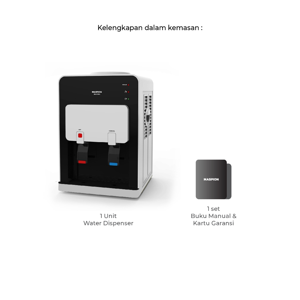 Maspion Dispenser Portable Hot and Normal MD-10 PAS - Gambar 4