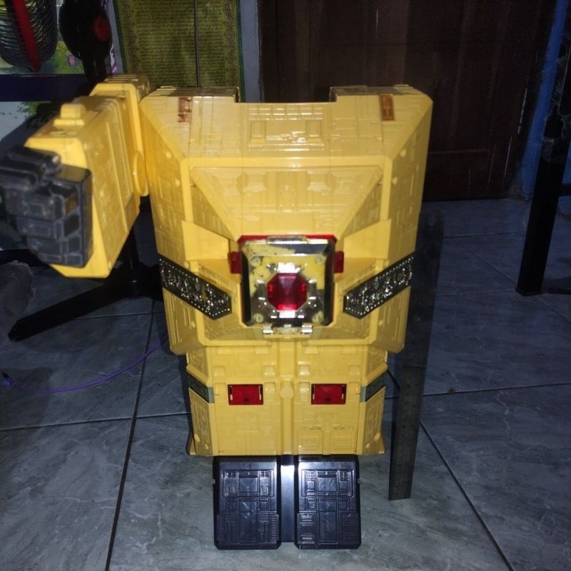 Robot Megazord DX Bandai Pyramidas Zeo Ohranger Pyramid Carrier Power ...