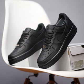 Nike air force hot sale 1 full black