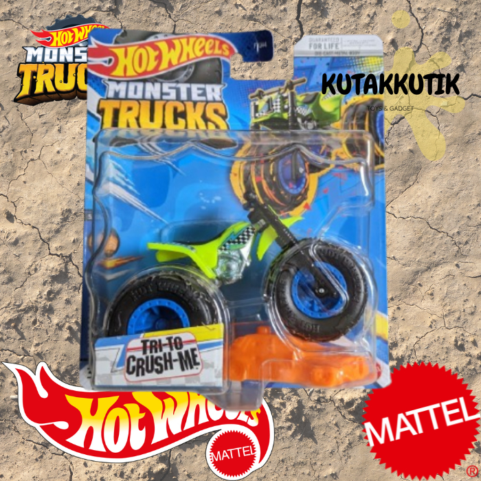 Hot wheels monster truck bike sale