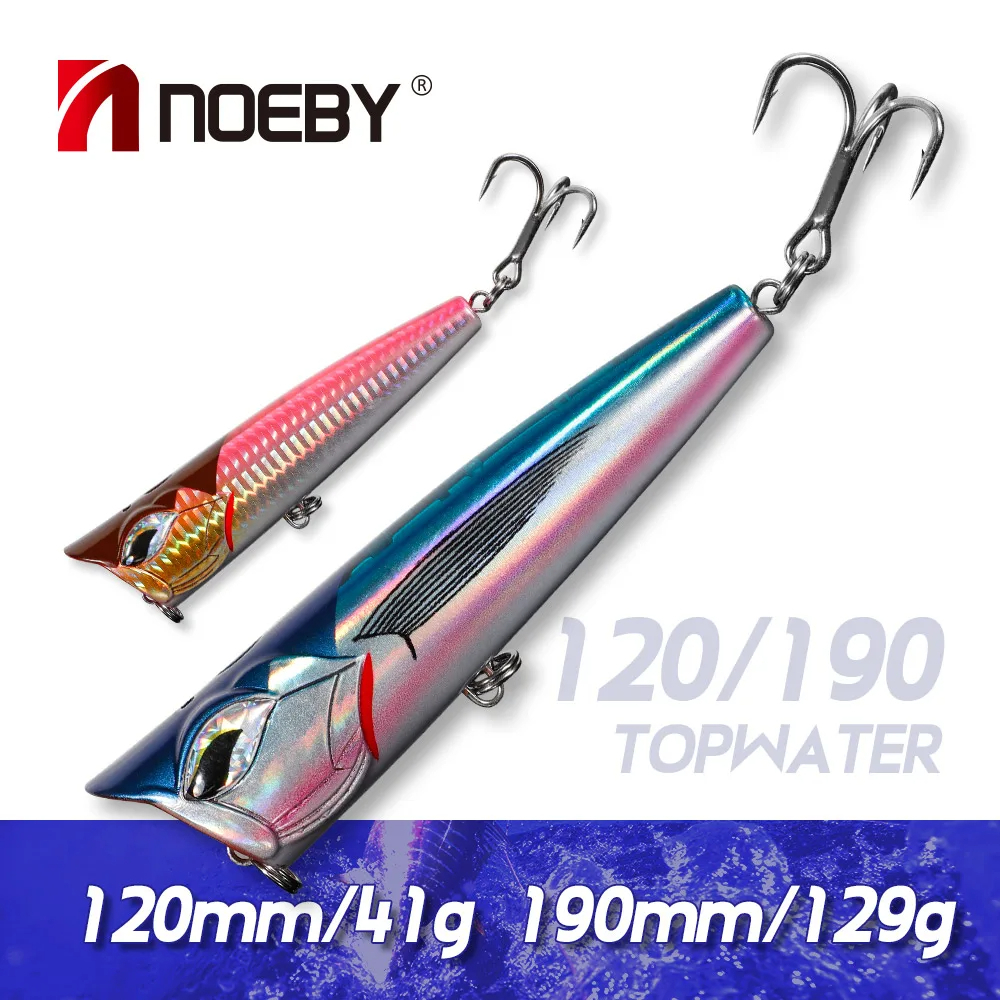 Popper Top Water Fishing Bait 41gr - 129gr Noeby NBL 9550