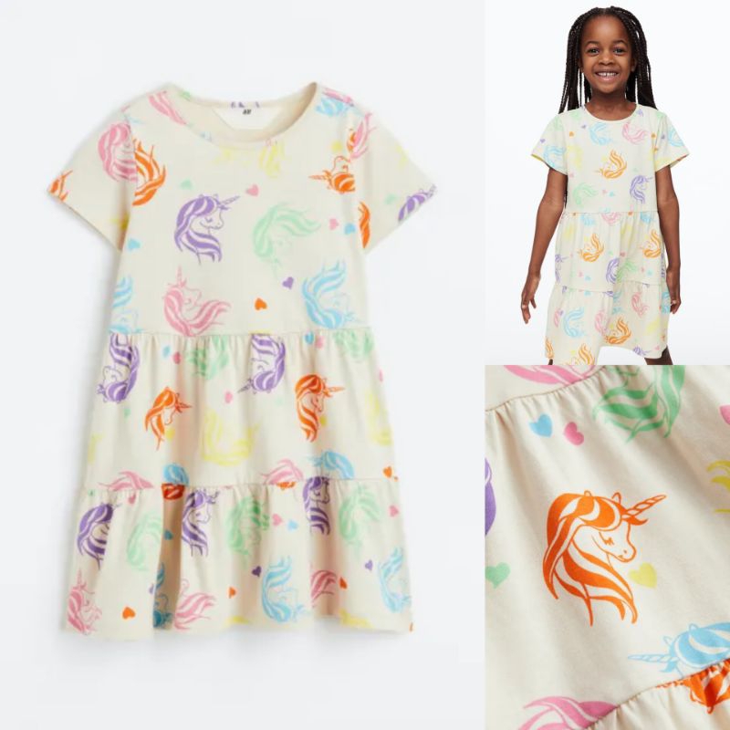 Next girls unicorn on sale dress