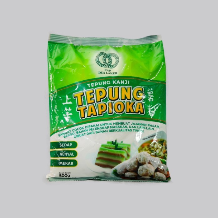 Tapioca Flour kanji Flour Multipurpose Flour Cap Dua Laker 500 Grams
