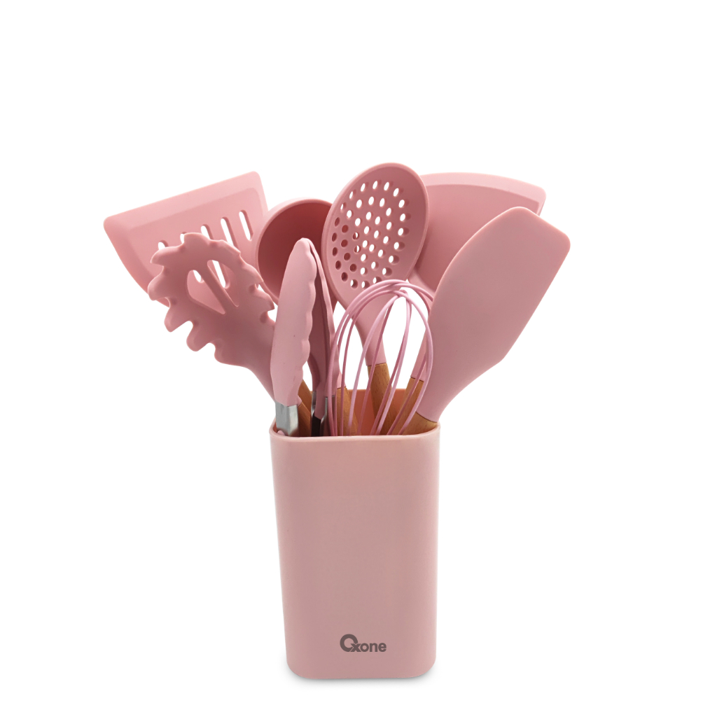 Oxone OX958 Spatula Silicone Kitchen Tools 9 Pcs Spatula Kitchenware - Gambar 4