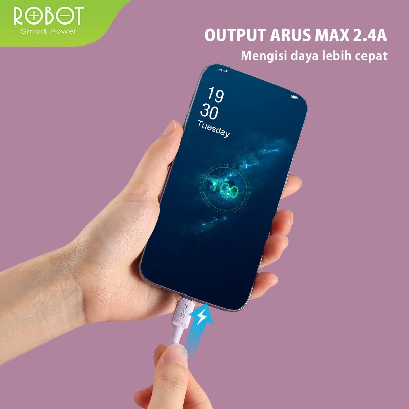 Robot Kabel Data Quick Charge 2M Fast Charging - Gambar 3