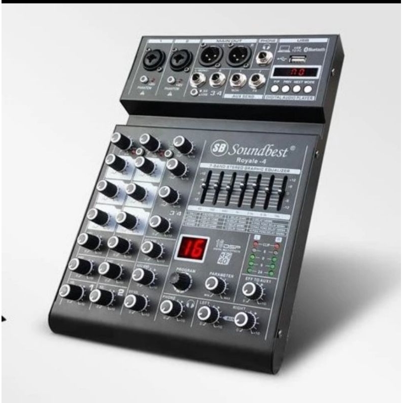 Mixer soundbest Royale4 Royale 4 original | Shopee Singapore