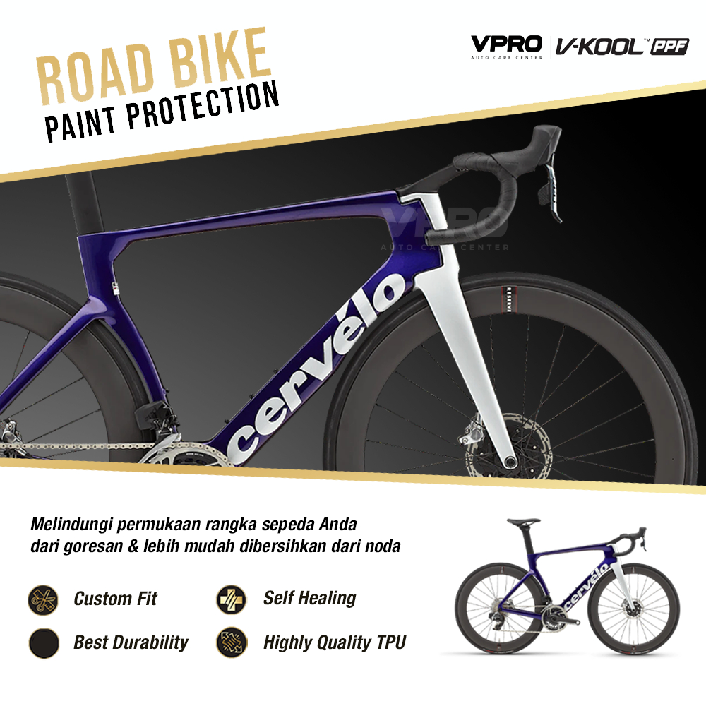 Vkool PPF Bike Frame Cervelo S5 2023 | Shopee Singapore