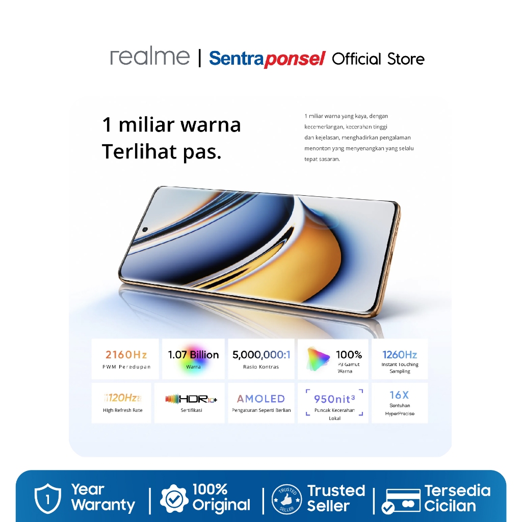 Realme 11 Pro 5G - Garansi Resmi - Gambar 3