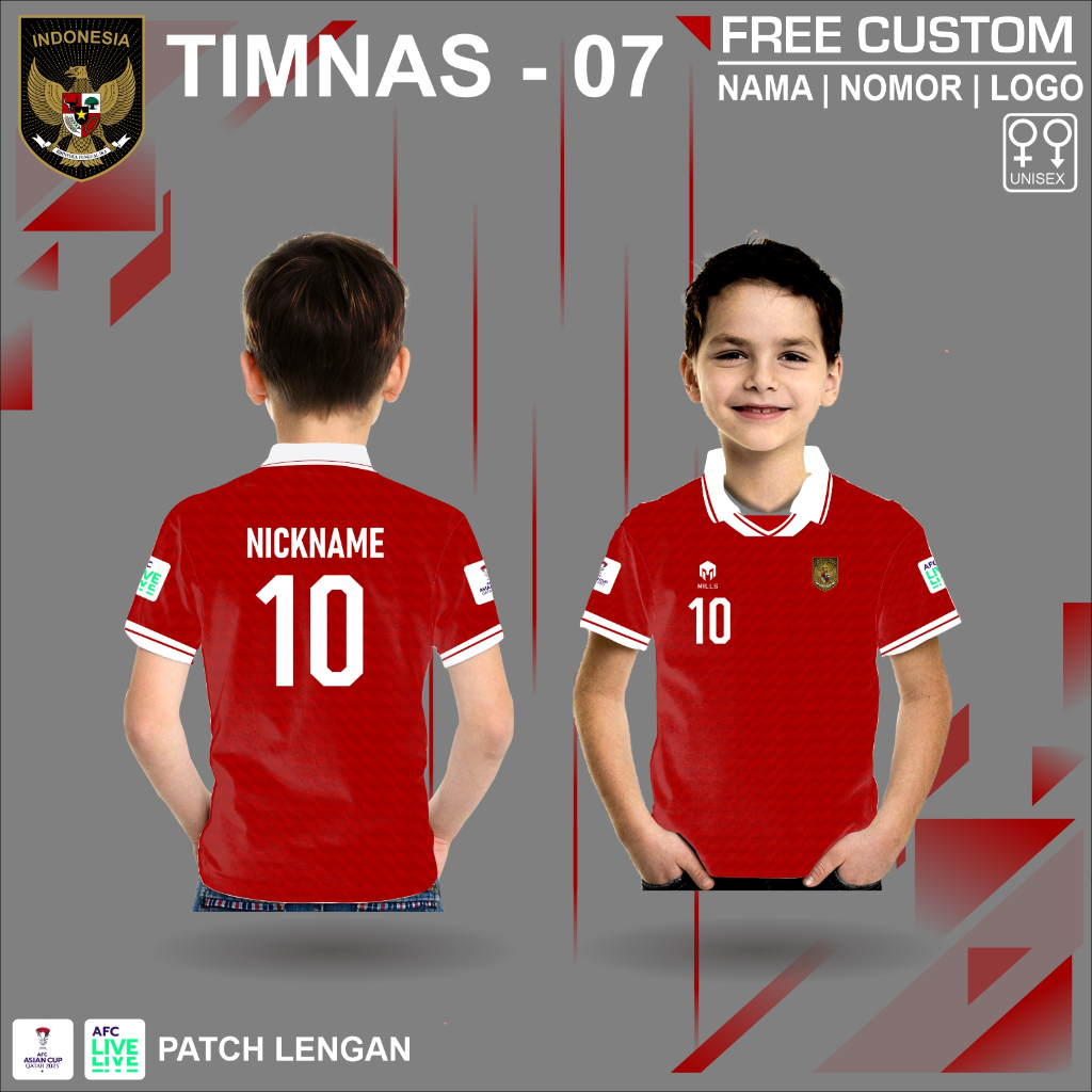 Indonesia national 2024 team jersey